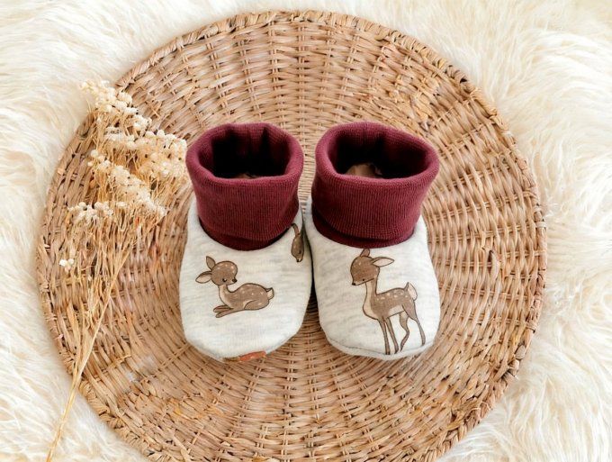 Chaussons de naissance Bichette