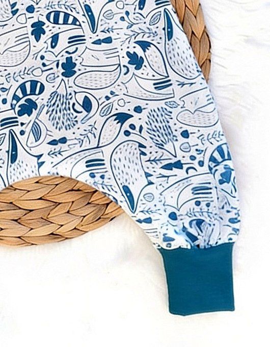 Combi-sarouel longue Blue Forest
