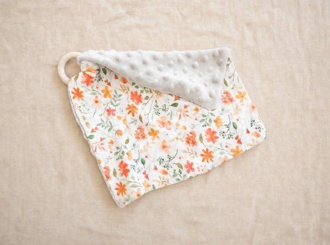 Doudou plat  Floralie