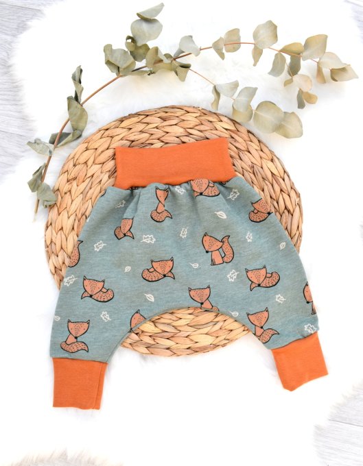 Sarouel évolutif chaud sweet fox vert