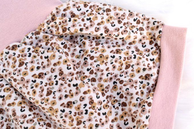 Short sarouel Léopard beige