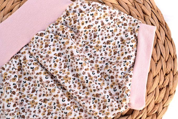 Short sarouel Léopard beige