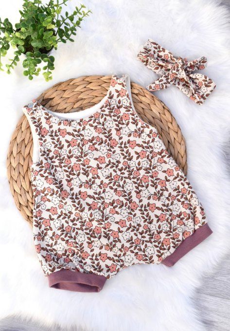 Combi-sarouel courte Flora