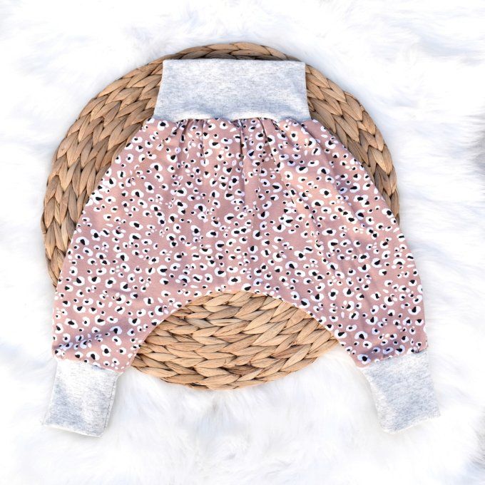 Sarouel évolutif Léopard rose 