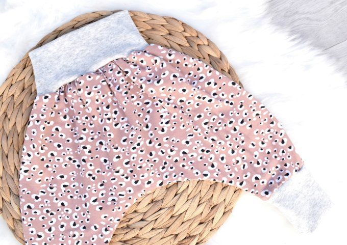 Sarouel évolutif Léopard rose 