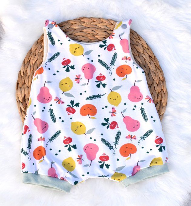 Combi-sarouel courte Fruit