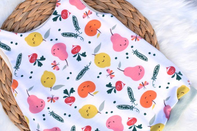 Combi-sarouel courte Fruit