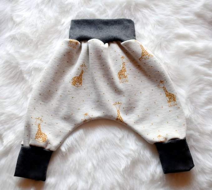 Sarouel évolutif chaud Girafe moutarde