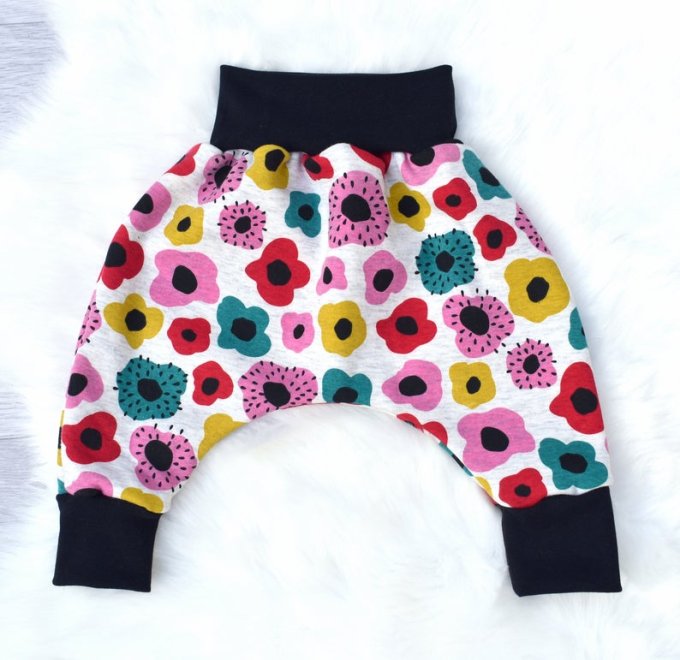 Sarouel évolutif chaud Flower power