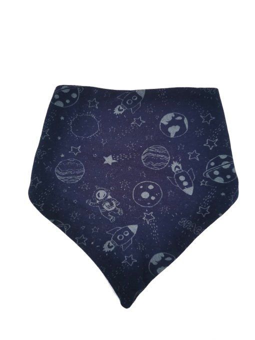 Bavoir bandana Planètes phosphorescentes